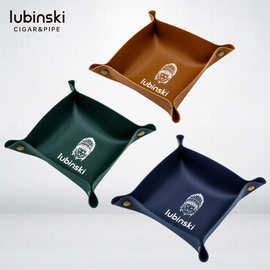 鲁宾斯基醒草盘便携金属卡扣烟斗烟丝配件收纳盘LUBINSKI烟斗托盘