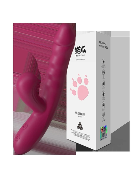 Cat Claw Flamingo No. 2 telescopic vibrator (rose red) 213