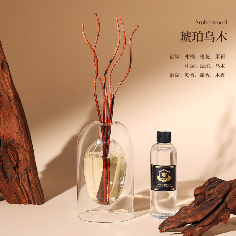 Botella de aceite esencial aromático de caña para el hogar de alto nivel de fragancia de olor interior adornos de baño regalo image 12