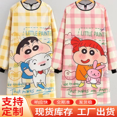 创意卡通可爱家用围裙厨房工作服新款罩衣围腰做饭成人女围裙批发