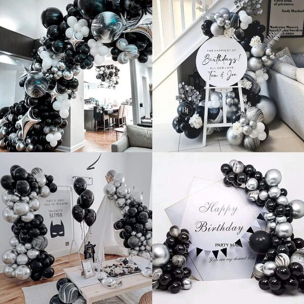 Silver balloon