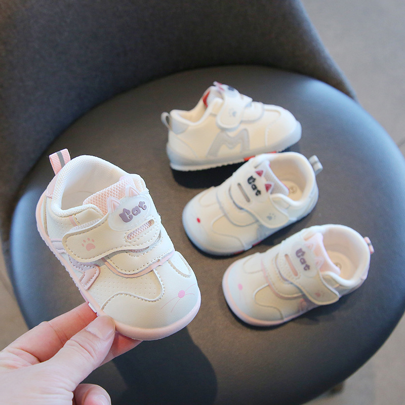 Baby Functional Shoes for Boys 0 to 2 Years Old Soft-Soled Baby Shoes Non-Slip Infant Toddler Shoes Girls' Shoes Spring & Fall