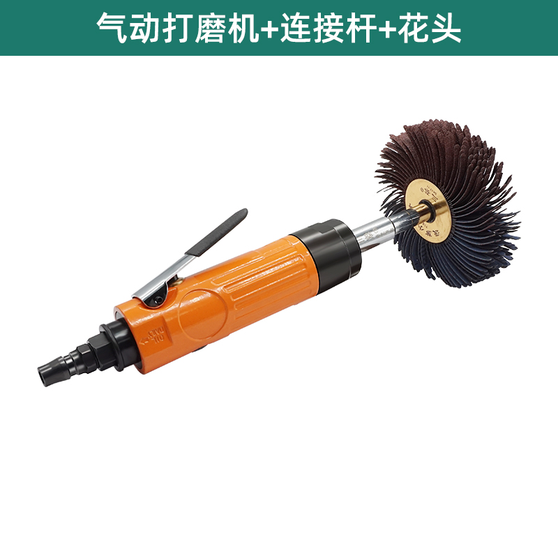 Rueda de lija de tres ranuras de rollo de muebles de línea de paja blanca imprimación taladro eléctrico cabeza de molienda de metal carpintería rueda de pulido de forma especial