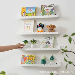 木製子供の寝室の収納ラック壁掛け収納ラック無垢材の収納ラック壁収納パーティション