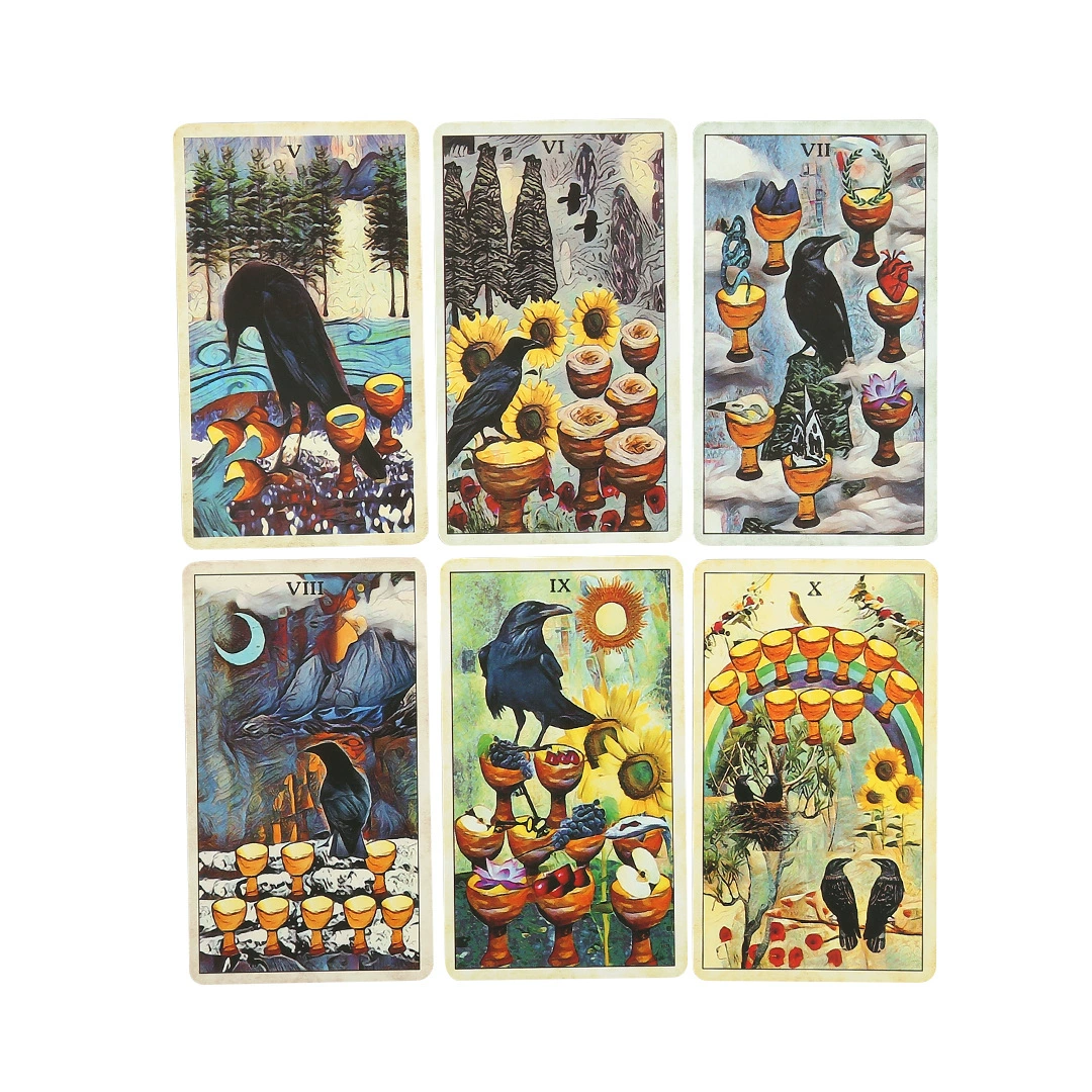Новый товар spot Crow Tarot Crow Taro Toro английская карта