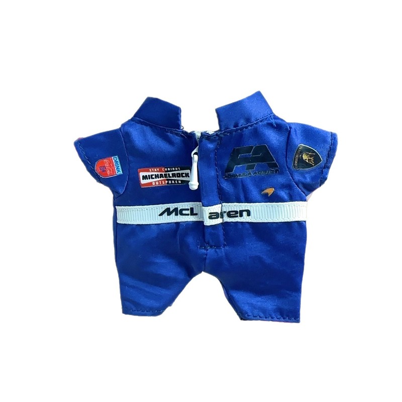 Iabubu娃衣17cm啦布布赛车服一二三代搪胶公仔挂件换装机车衣服|undefined