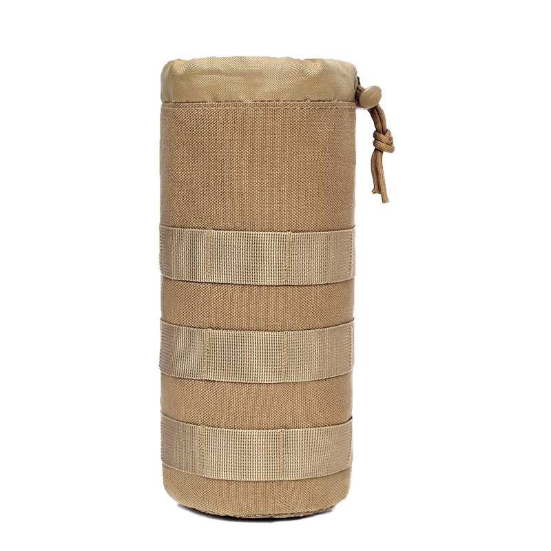 Tactical Water Bottle Bag MOLLE Accessory Pouch Outdoor Sports Water Bottle Bag Mesh Sling Water Bottle Pouch Tactical Water Bottle Bag