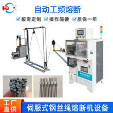 廣東機械廠家供應鋼絲繩熔斷切割機自動伺服鋼絲熔斷設備源頭廠家