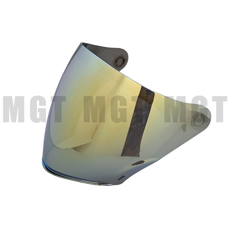 Casco de la motocicleta Four Seasons lente universal medio casco lente al por mayor adecuado para KYT GP NFJ