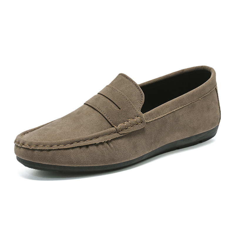 Zapatos de hombre primavera 2023 nuevo perezoso suave inferior slip-on tods hombres de conducción casual zapatos de cuero de los hombres transfronterizos