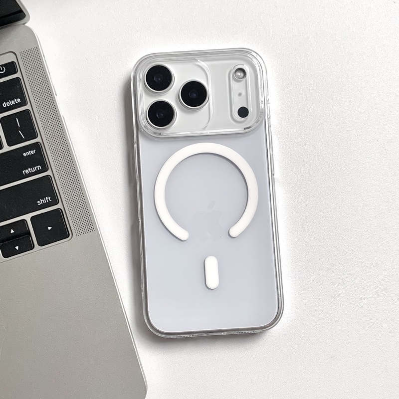 高透磁吸适用iPhone17promax硬化手机壳苹果16超薄15不发黄保护套|undefined