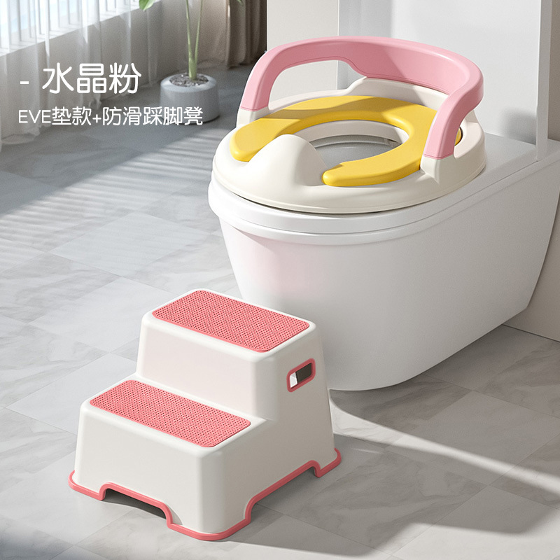 Anillo de inodoro para bebés y niños, inodoro grande para el hogar, niño, niña, inodoro para bebé, asiento especial, cubierta para orinal, escalera, niño