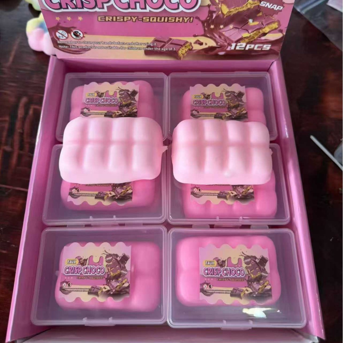 Explosiones transfronterizas juguetes descompresivos TK crochet pellizco le donut garras de gato curar juguetes descompresivos fábrica al por mayor
