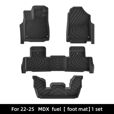 Suitable for 22-25 Acura Mdx Car Special Floor Mats Tpe Floor Mats Trunk Mats Cross-Border (Modelə uyğun ayaqaltı) - 22-25-acura-mdx-single-layer-floor-mats-fuelseven-seats