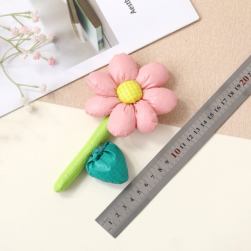 패브릭 꽃 브로치 목가적 인 스타일 귀여운 해바라기 해바라기 꽃 도매 diy 액세서리 상자 장식 액세서리