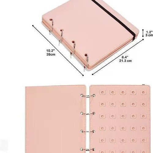 Felt Shoe Buckle Storage Book, Shoe Flower Storage Bag, Foldable Hole Shoe Decor Storage Box, Shoe Buckle Display Board