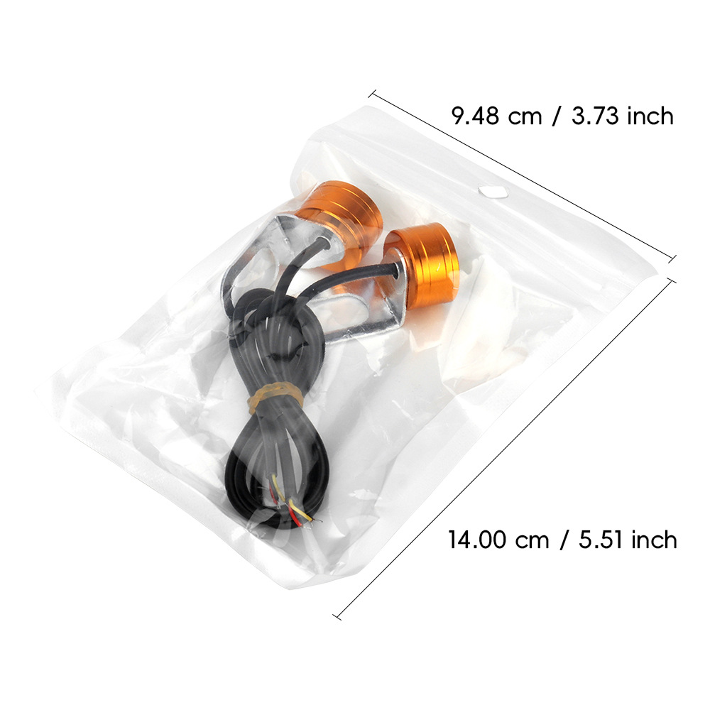 Car, Motorcycle, Electric Vehicle, Three-Color Flash Light, Modified Led Eagle Eye Light, Warning Light, Decorative Light, Flash Light