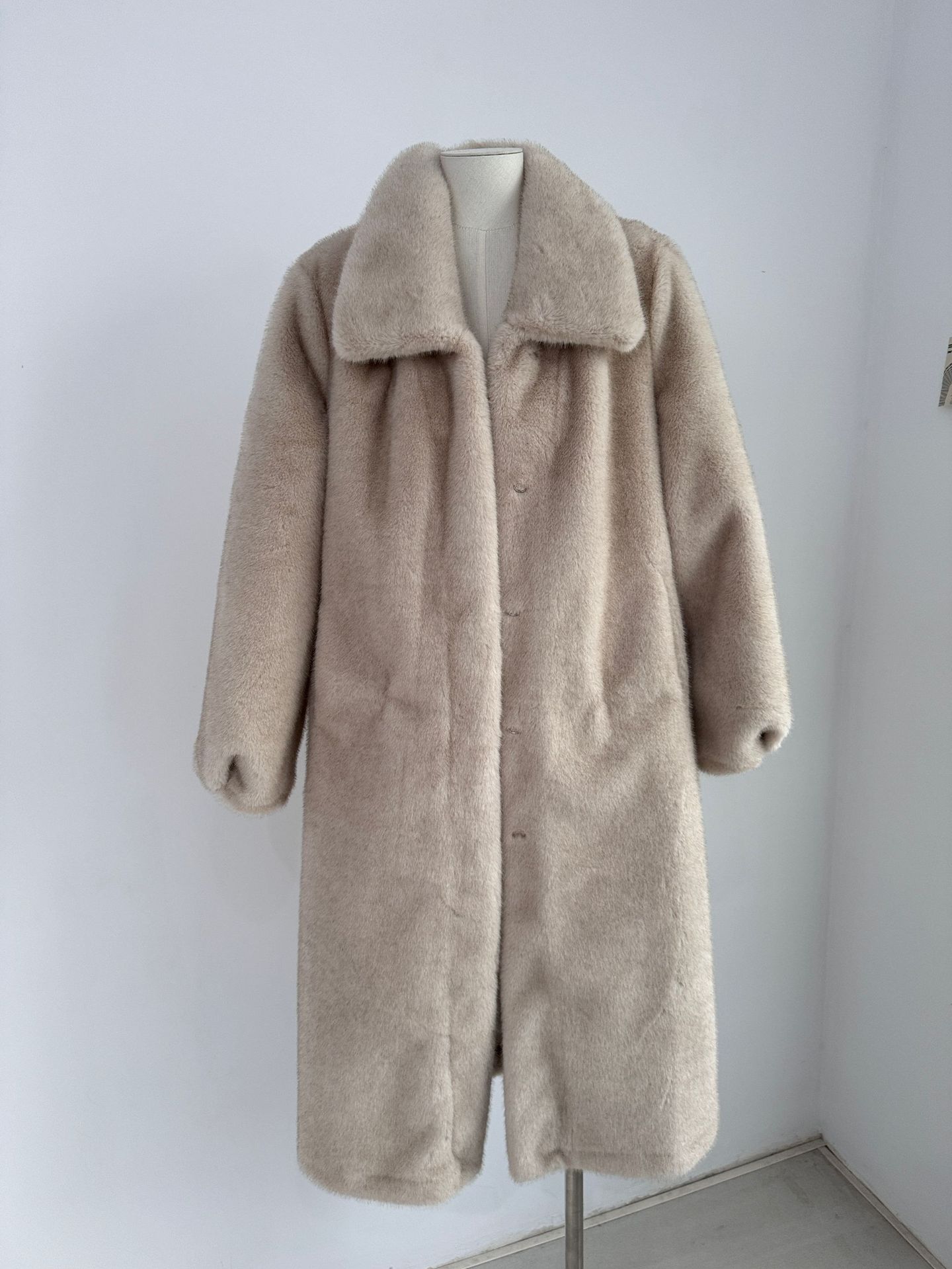 Women's Clothing New Fur Eco Friendly Fur Coat Long Mink Fur Coat For Women Large Size Wide Version Mink Velvet_voghion.com