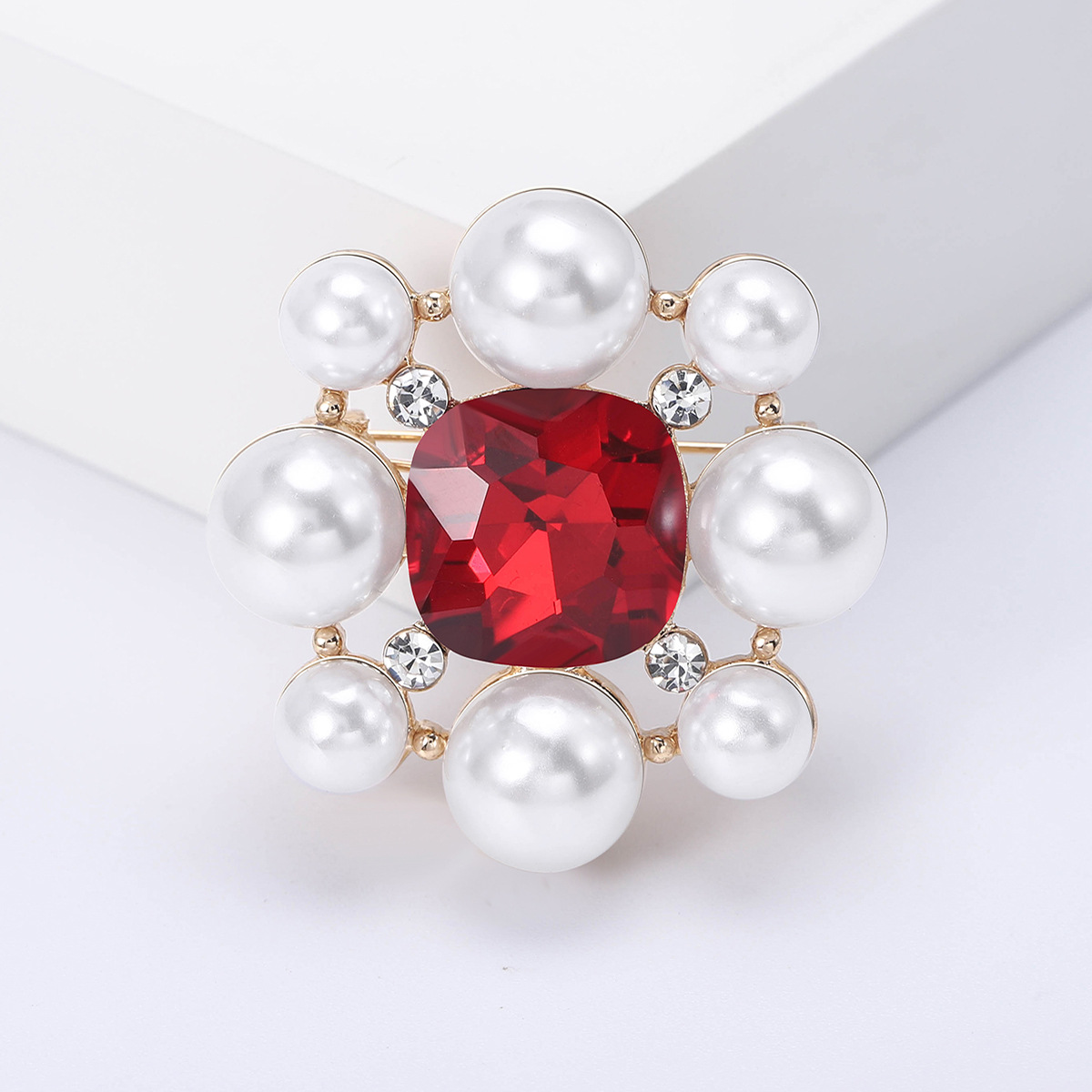 Perlenbrosche Für Damen Elegante Hochwertige Anstecknadel_voghion.com