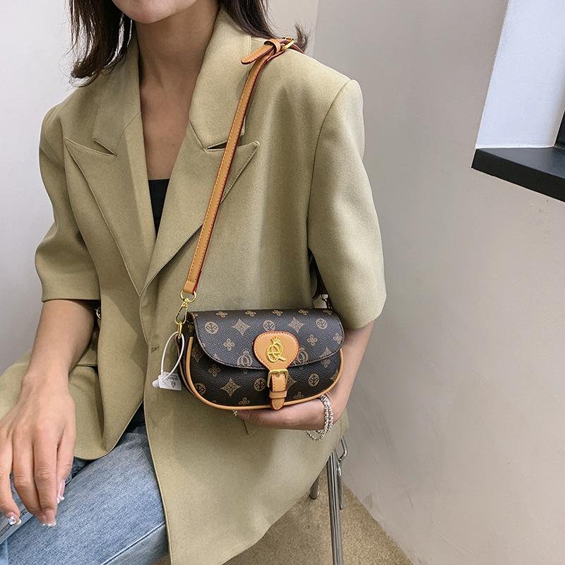 Schoudertas voor dames Nieuw model gelanceerd, topkwaliteit modieuze bedrukte gepersonaliseerde niche veelzijdige crossbodytas hoogwaardige klassieke damestas_voghion.com