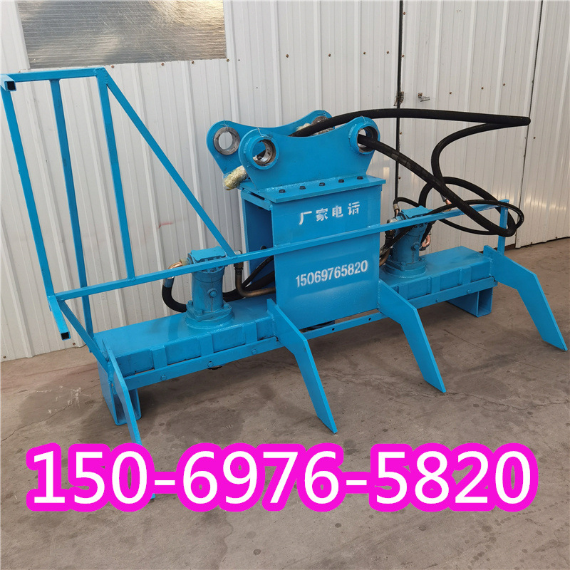 挖掘机改装液压高枝锯绿篱修剪机三片锯厂家是怕边坡修剪锯修枝机