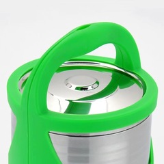 國盛批發戶外野餐保溫提籃 學生便當盒 便攜上班族不鏽鋼飯盒雙層