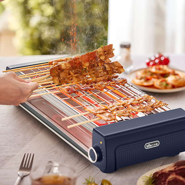 クマバーベキューポット DKL-Q21N1 家庭用串焼き機 屋内串焼き電気オーブン キャンプ アウトドア 小型|undefined