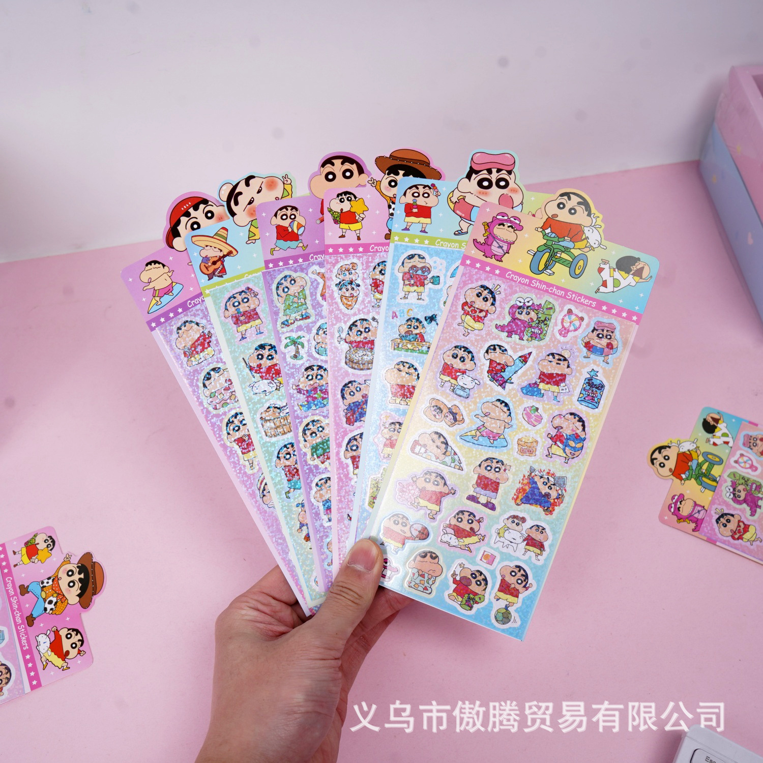 Cartoon cute crayons