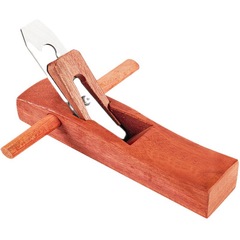 Indonesian red woodworking manual planer hand push tool set carpenter small planer blade push planer Luban planer