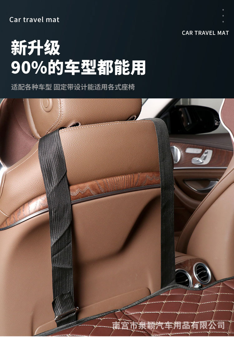 Inflatable-Free Foldable Car Mattress Rear Seat Cushion Car Universal Car Seat Cushion Chair Modified Bed Sleeping Rest Car Bed