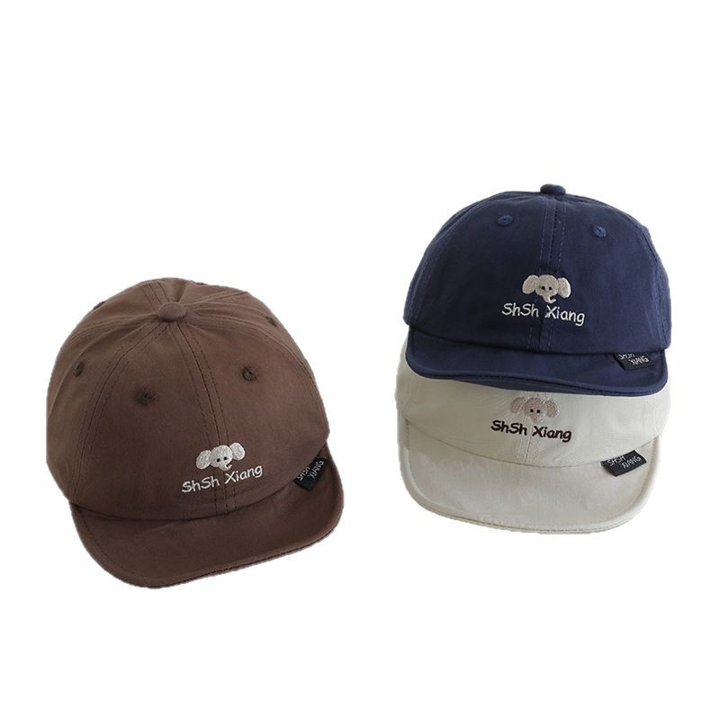 Sombreros para bebés primavera y verano blando gorra gorra de pato gorra gorra de béisbol para bebés de moda para hombres y mujeres sombreros de sol versátiles