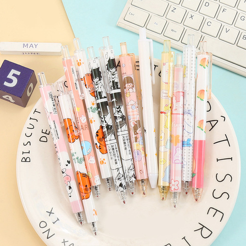 Creative cartoon blind box pen student learning supplies small prizes neutral pen blind box stationery wholesale