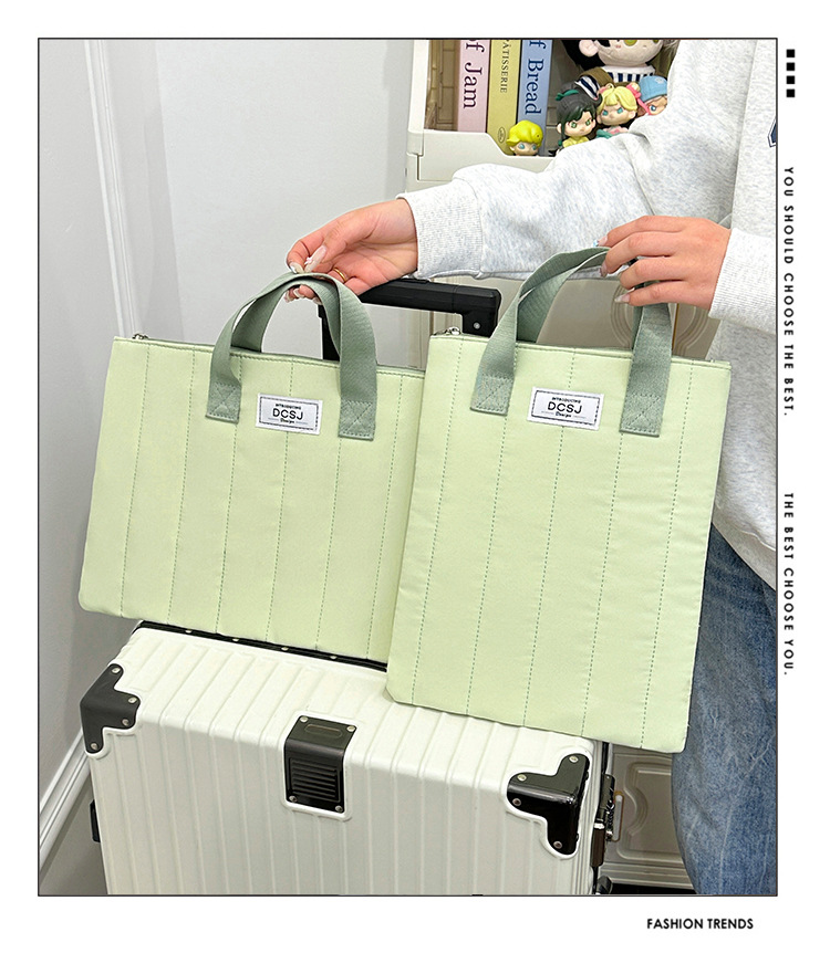 Borsa porta pc donna elegante borsa a mano grande e versatile_voghion.com