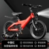 Red bike spokes
