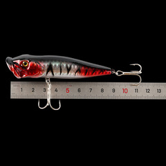 Lure Wave Crawler 9cm Big Mouth Wave Surface Lure Plastic Hard Lure Fishing Gear and Accessories