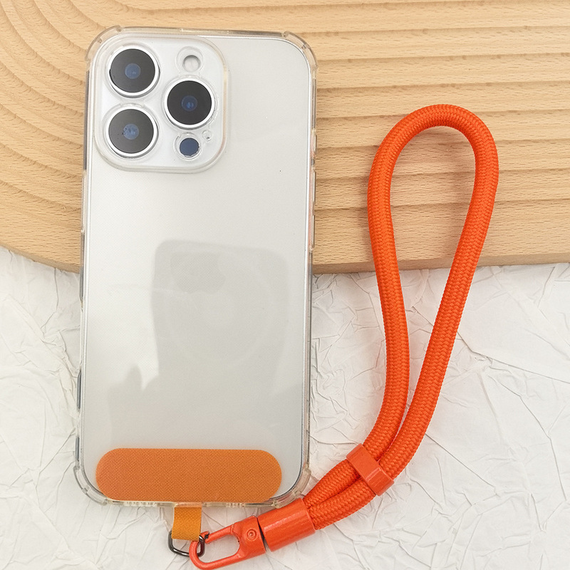 ハイエンドの携帯電話ストラップ、調節可能なリストストラップ、ユニセックスの短い回転式セルフロックロープクリップ、紛失防止リストストラップチェーン|undefined