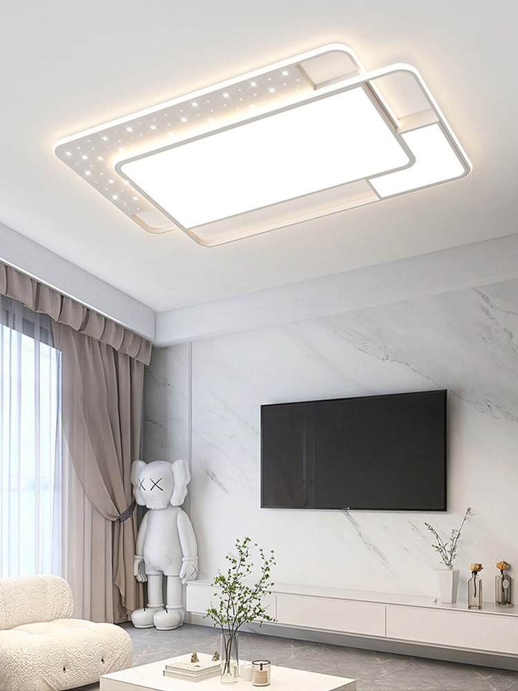2026 New Modern Minimalist and Creative Cream-Style LED Bedroom Ceiling Light - Whole House Package
