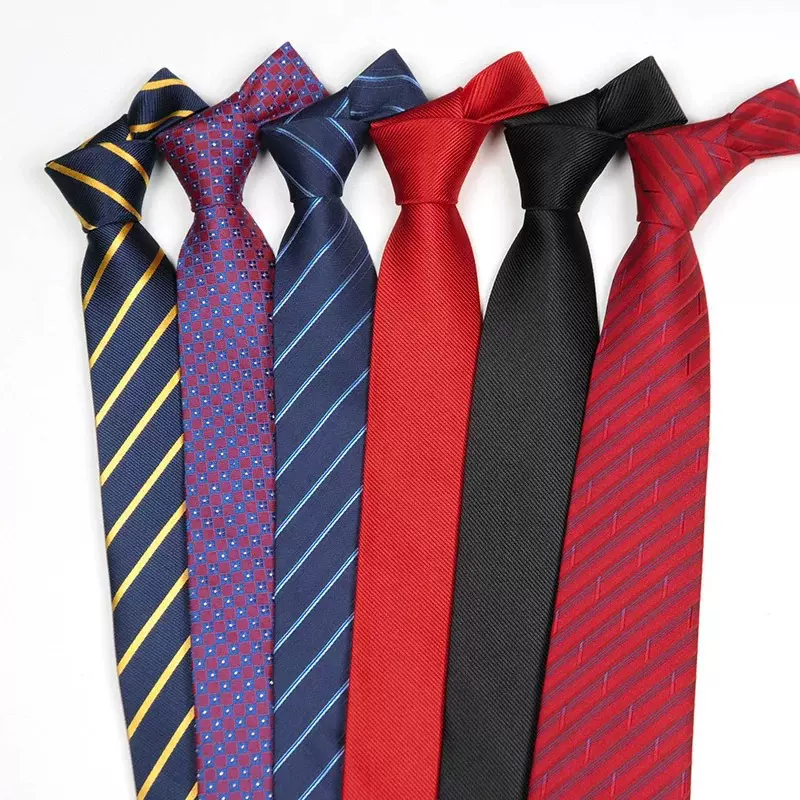 领带男正装商务男士职业上班黑色8cm新郎结婚学生韩版拉链手打潮