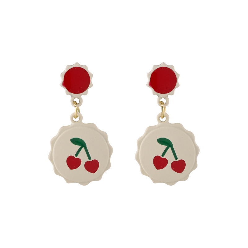 Boucles D'oreilles Fashion Heart Strawberry display picture 10
