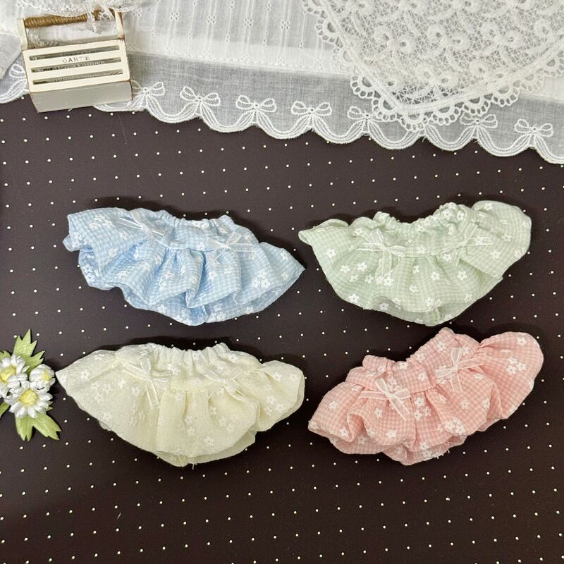 10cm Doll Sweet Flower Bud Skirt Half Skirt Zsiga Doll Dress 1/6 Bjd Doll Princess Dress Wholesale