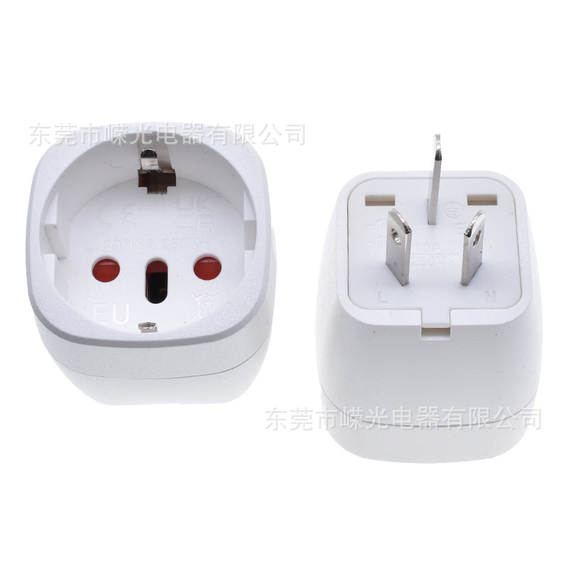 SD-16澳洲插头转欧规澳大利亚转换器新西兰插头转德国插座澳转欧