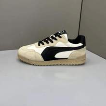 鞋子秋冬款男鞋2025新皮面运动休闲鞋韩版潮流百搭阿甘鞋时尚板鞋