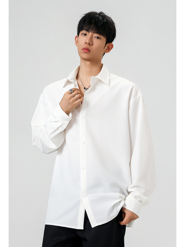 Base white autumn shirt