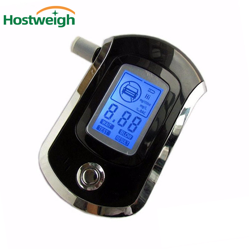 批发便携式酒精测试仪呼吸式数字酒精检测仪吹嘴洒驾仪纳米半导体