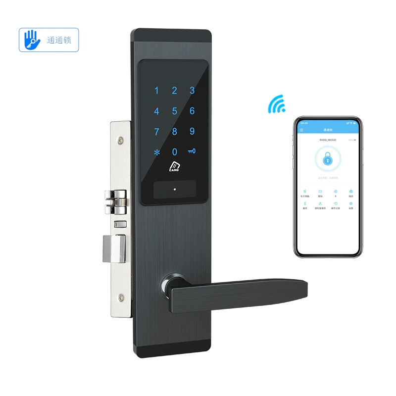 Замок Tongtong с приложением, Bluetooth-парольный замок для гостевых домов и апартаментов, умный замок для аренды, для деревянных дверей, производитель дверных замков
