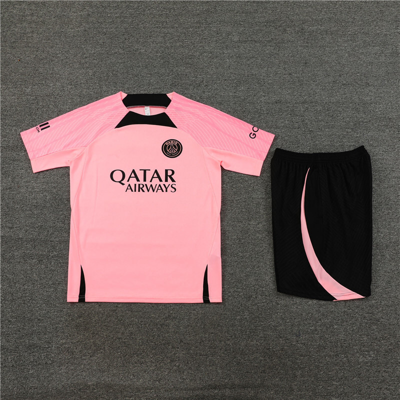 Nike x Paris Saint-Germain 2023/24 Pre-Match Training Jersey Pink