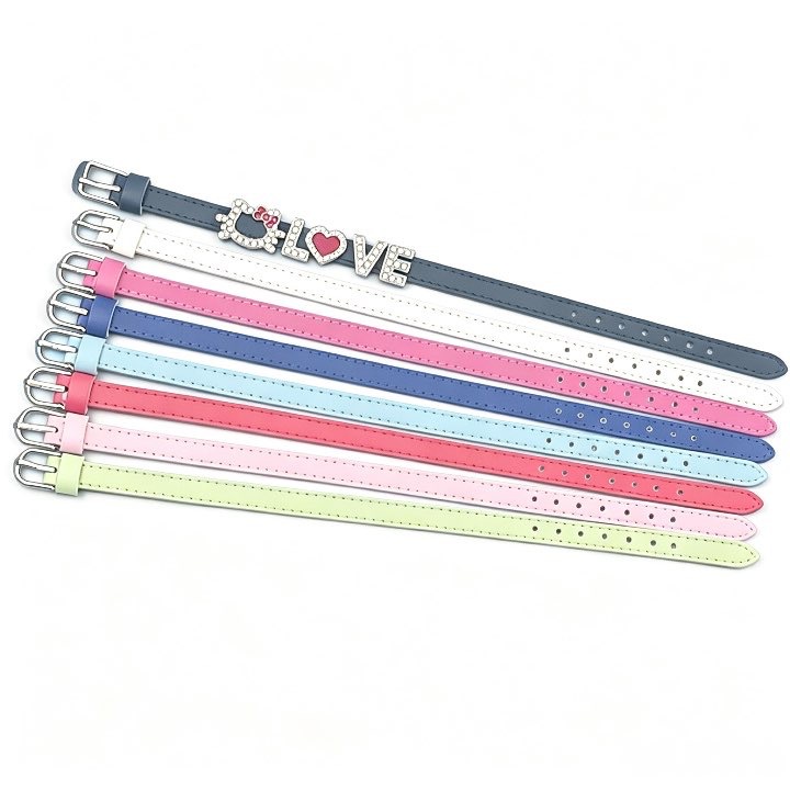 [Car Line Strap] DIY European and American 8mm Color Wrist Strap Multi-Color Hand Strap Wearable Letter Jewelry Accessories Bracelet