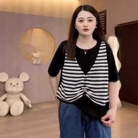 大码毛衣;女式针织衫;毛衣
