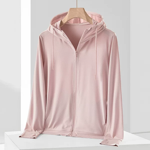 U family with 7A antibacterial anti-mosquito sunscreen clothing summer anti-ultraviolet women's skin coat cardigan sunscreen clothing