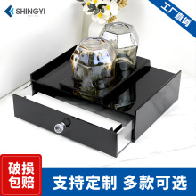 亚克力五星级酒店一次性洗漱用品收纳盒商用民宿洗手间易耗品盒子